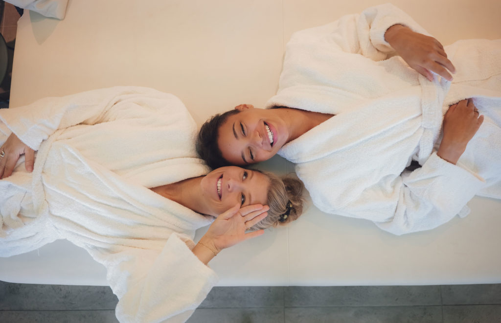 Shooting spa pour les établissements hôteliers, pour leur communication digitale.