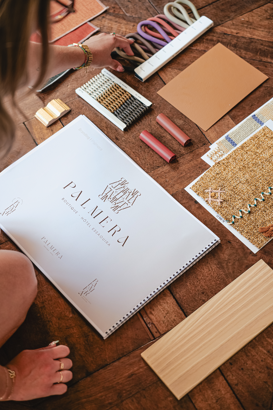 Création de l'identité de marque d'un hôtel haut de gamme au Maroc