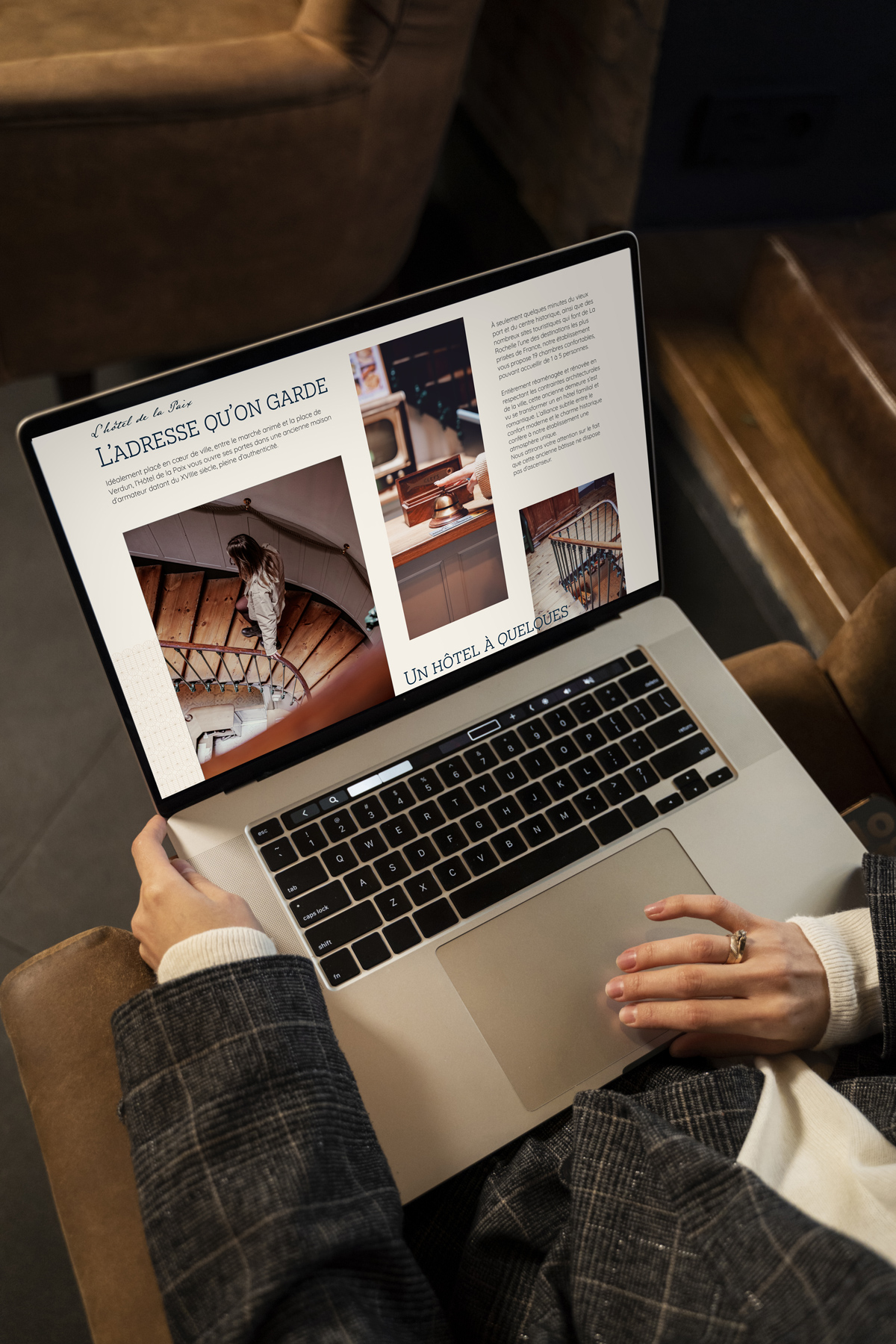 Projet refonte site Internet Hôtel de la Paix à La Rochelle