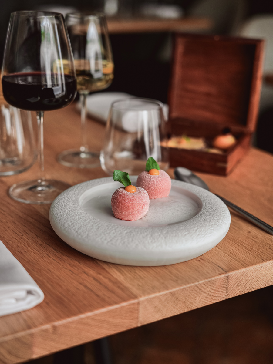 Prestation du shooting photo culinaire dessert trompe l'oeil du restaurant Arco