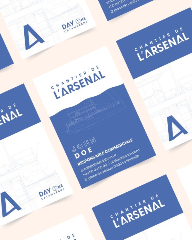 Notre Atelier décline votre identité sur tous vos supports de communication. 🎨

Après avoir réalisé leur site Internet, Le Chantier de l’Arsenal a fait appel à la créativité de Caro pour leurs cartes de visite. ⛵

Intemporelles, celles-ci font partie des outils indispensables qui nécessitent d’avoir ce petit truc en plus pour se démarquer et marquer les esprits. ✨

Vous rêvez de donner un coup de pep’s à vos outils de com’? On relève le défi avec un sourire et un soupçon de folie ! 😊

#graphicdesign #graphicdesigner #graphisme #creative #contentcreator #brandingdesign #personalbranding #brandingagency #visualcommunication #communicationdesign #agencedecommunication #communicationagency #branding #identitevisuelle #chartegraphique #graphiste #graphistedesigner #graphistefrance #graphistelarochelle #agencedecommunication #agencedecommunicationlarochelle #brandcommunication #brandingstrategy #businessdevelopment #businesstips #tipscommunication #atelierdotcom #beautycommunication #larochelle #larochelle17000